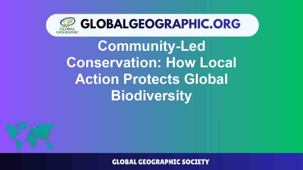 Community-Led Conservation: How Local Action Protects Global Biodiversity