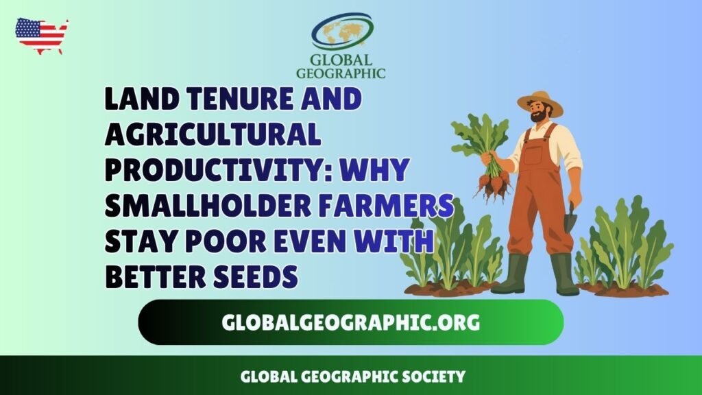 Land tenure and agricultural productivity: Why smallholder farmers stay poor even with better seeds